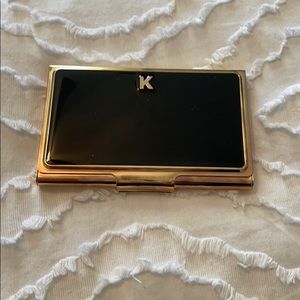 “K” Kate Spade Card Holder